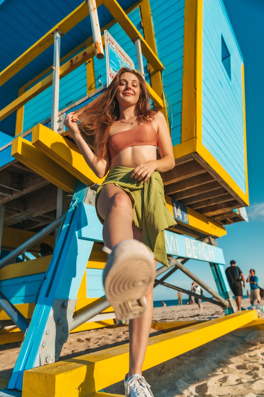Community of Feel Good Story wearers on Miami Beach